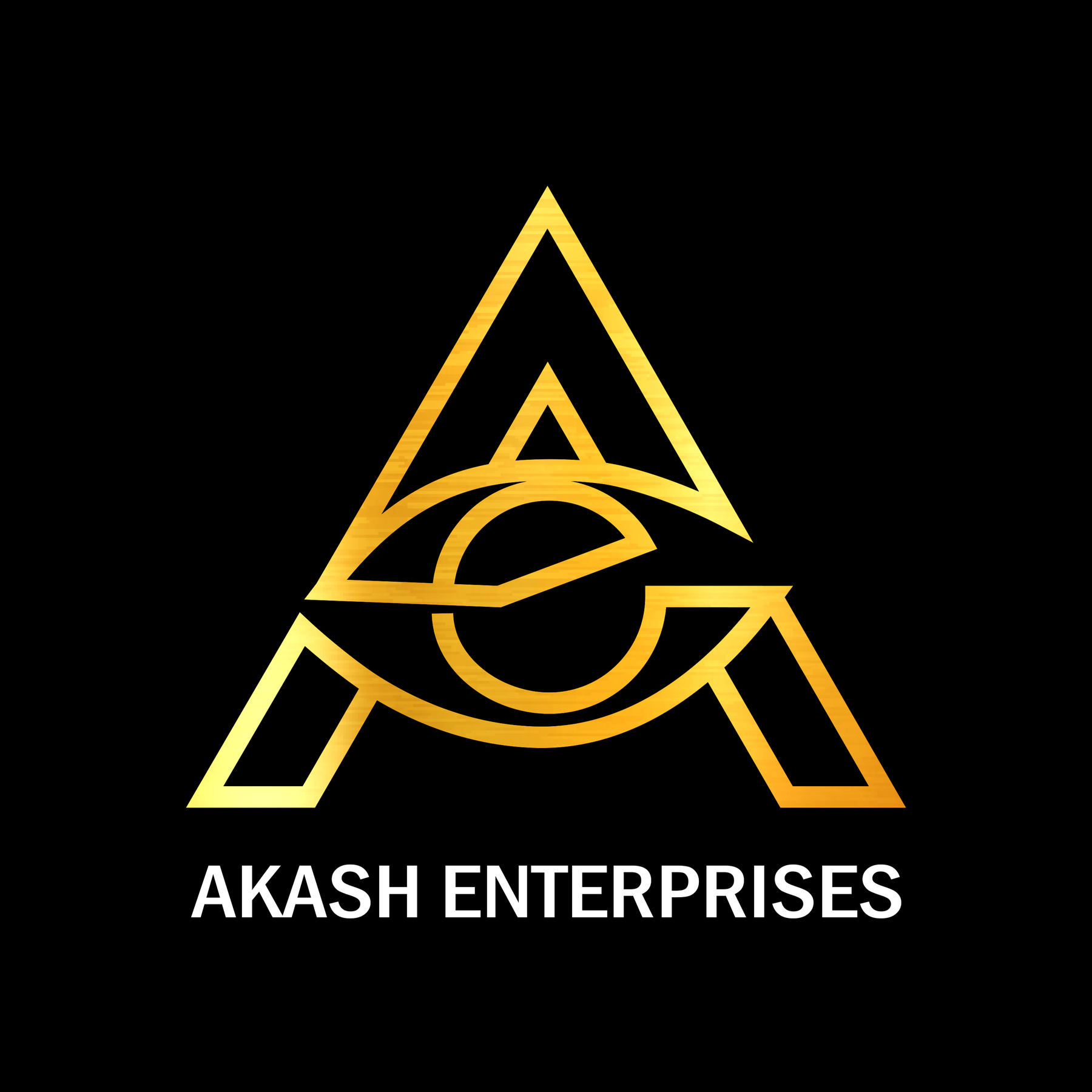 Akash Enterprises Logo Design